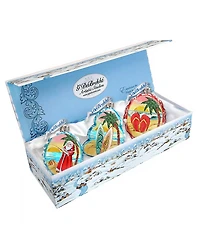 G.DeBrekht Christmas In July Glass Ornament - Set of 3
