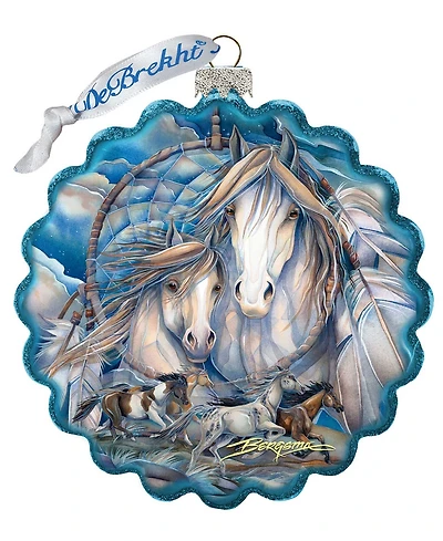 G.DeBrekht Mustangs Dream Catcher Journey Holiday Ornament