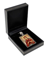G.DeBrekht Virgin Mary of the Seven Swords Religious Holiday Jewelry Necklace Monastery Icons