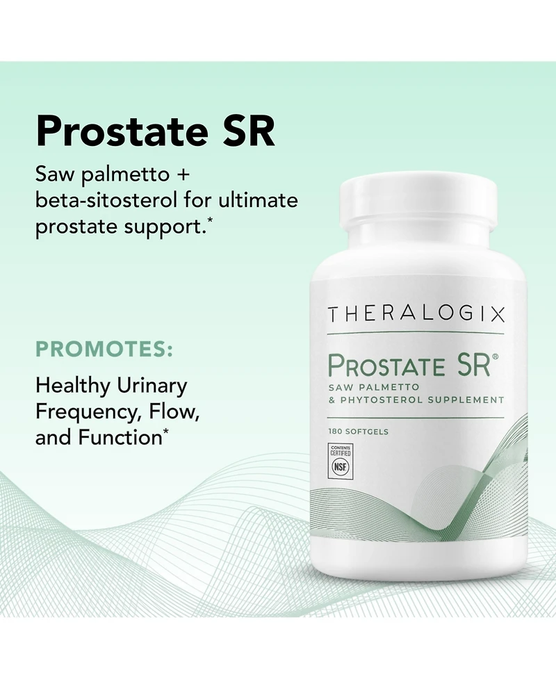 Theralogix Prostate Sr Saw Palmetto & Beta-Sitosterol Supplement