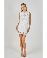 endless rose Women's Embellished Mini Skirt