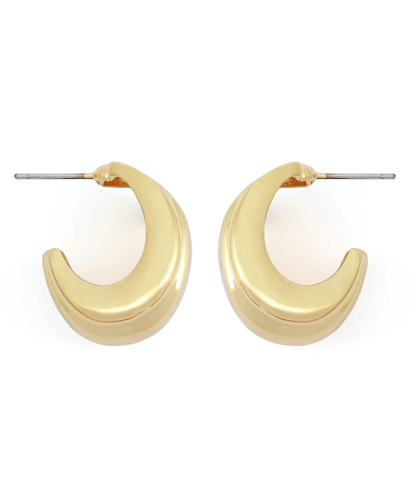 Robert Lee Morris Soho Chubby Huggie Earrings