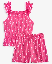 Epic Threads Toddler Girls' 12M-5T Berry-Print Top & Shorts, 2-Piece Set, Macy's Exclusive