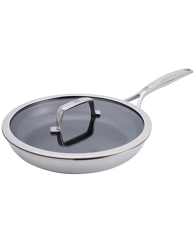Zwilling Peak 10" Stainless Steel Dual Performance Fry Pan with Lid