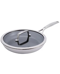 Zwilling Peak 10" Stainless Steel Dual Performance Fry Pan with Lid