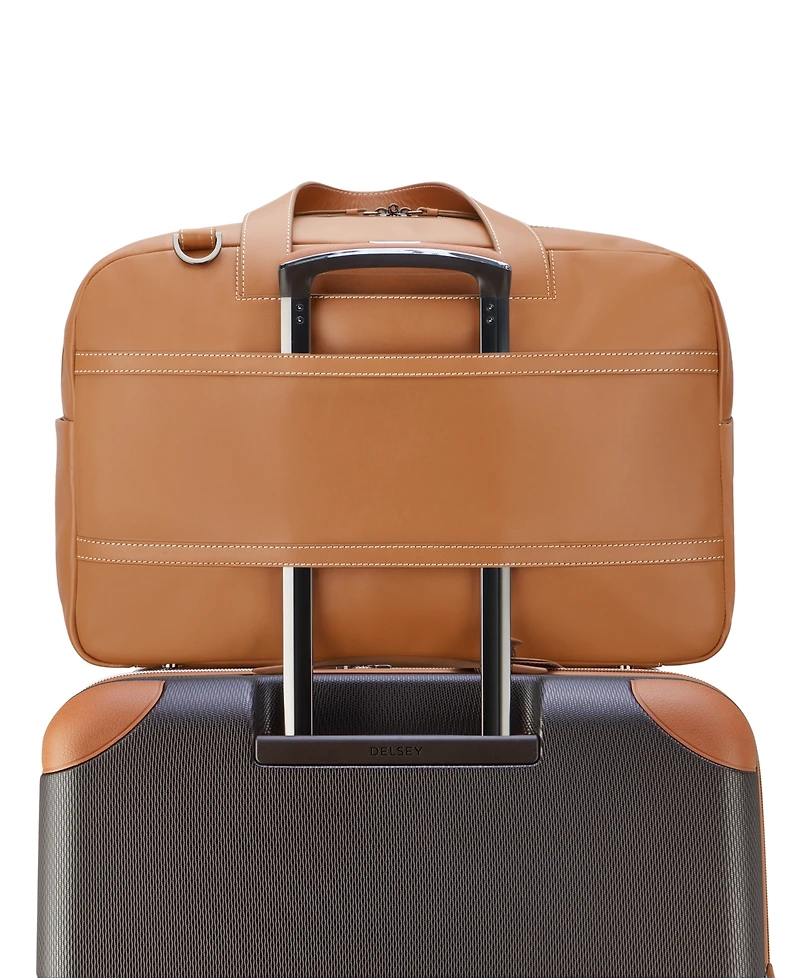 Delsey Paris Chatelet 18" Leather Duffel