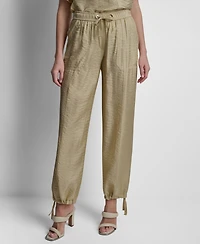 Dkny Women's Twinkle Tie-Leg Pants