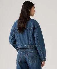 Levi's Women's 90's Collarless Shrunken Trucker Jacket