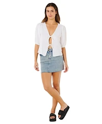 Rip Curl Women's Vibe Surf Tie-Front Top