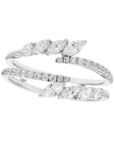 Macy's Diamond Ring Guard (3/4 ct. t.w.) in 14k White Gold