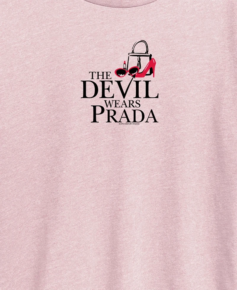 Hybrid Apparel Plus The Devil Wears Prada Logo Andy's Accessories Short-Sleeve T-Shirt