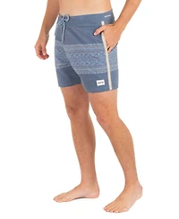 Hurley Men's Printed Drawcord Swim Shorts