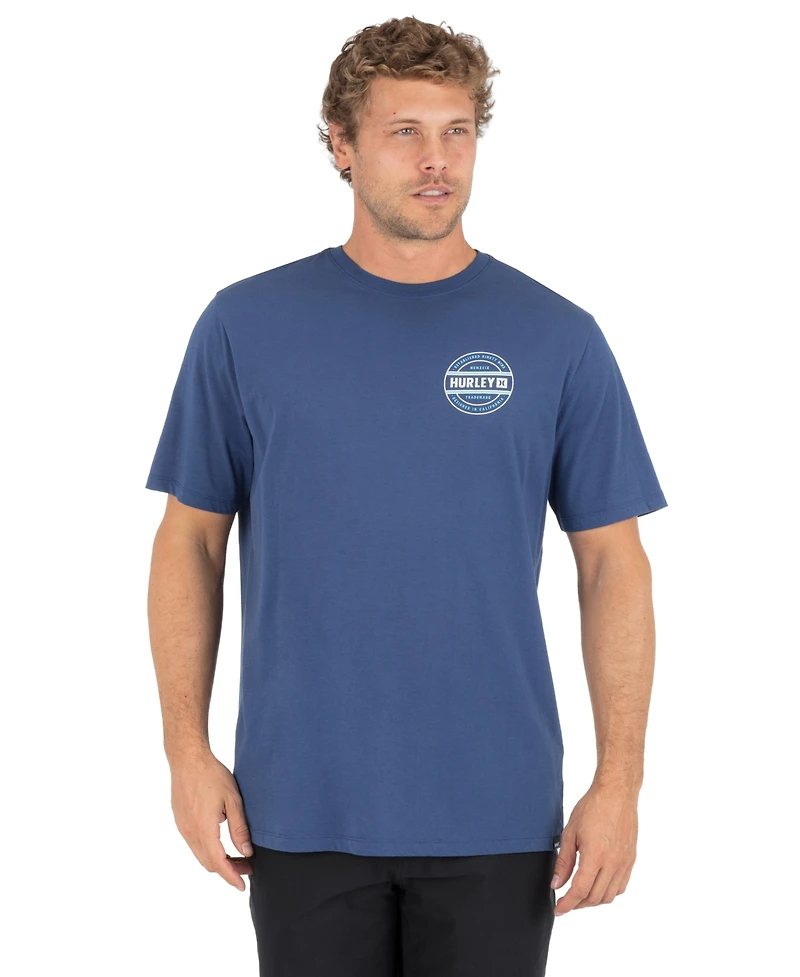 Hurley Men's Classic Crewneck Short-Sleeve T-Shirt