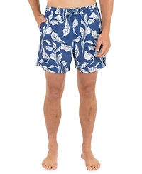 Hurley Men's Regular-Fit Floral Print Swim Shorts
