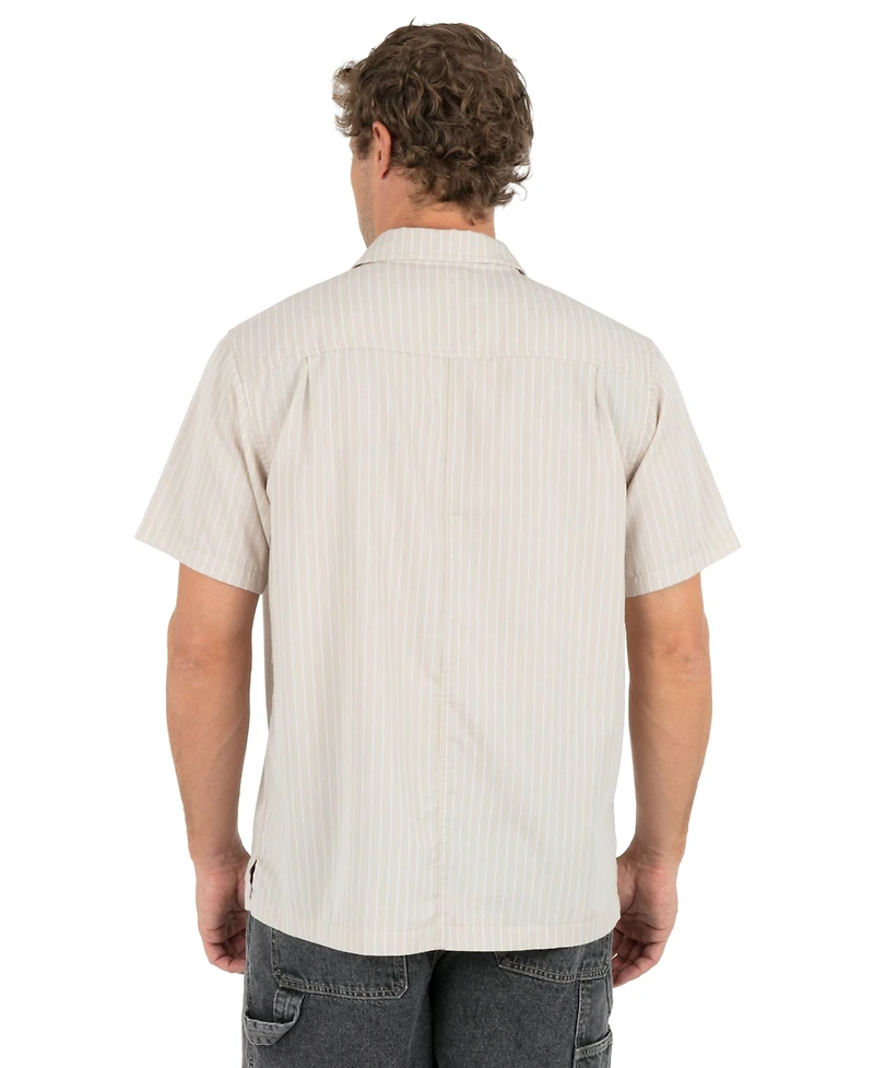 Hurley Men's Diesel Short-Sleeve Button Down Shirt