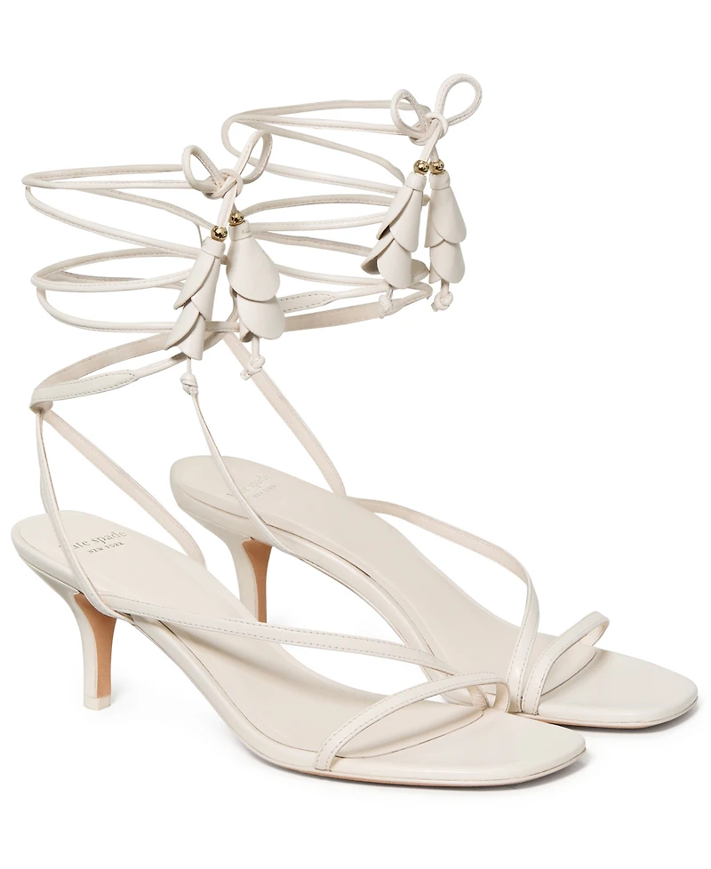kate spade new york Women's Lily High Heel Lace-up Sandals
