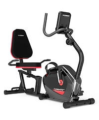 Harison Recumbent Exercise Bike for Home, 400 lbs Capacity, Magnetic with Lcd Monitor (Hrm-B12)