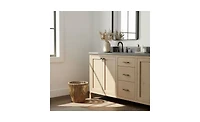 Household Essentials Small Reed Willow Waste Basket