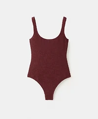 Mango Women's Textured Swimsuit