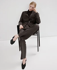 Mango Women's Lyocell Suit Pants