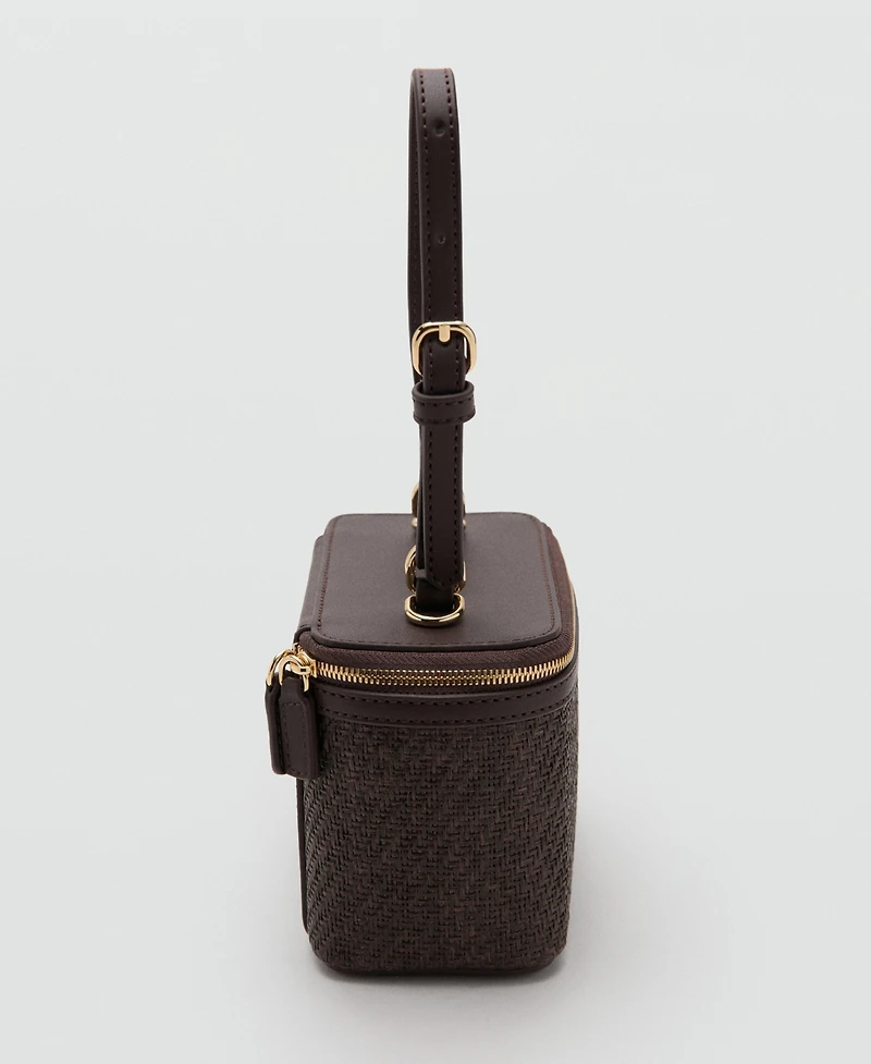 Mango Women's Natural Fiber Toiletry Bag