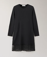 Mango Women's Embroidered Detail Nightgown