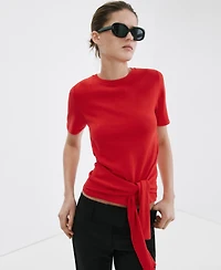 Mango Women's Bow Detail Sweater