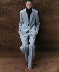 Mango Women's Pinstripe Suit Pants