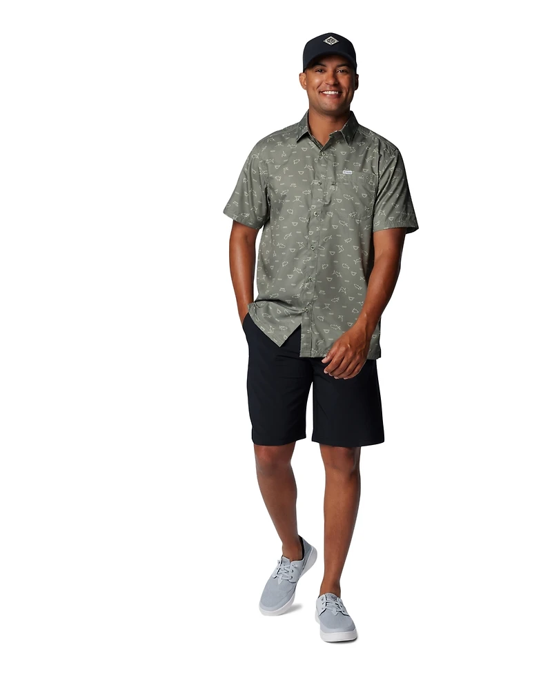 Columbia Men's Pfg Grander Marlin Iii Offshore 10" Short