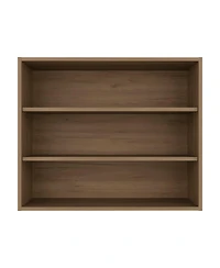 Fm Furniture Chinle Wall Cabinet in Melamine with Open Storage