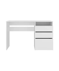 Fm Furniture Louisiana Writing Computer Desk, Three Drawers