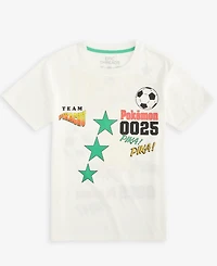 Epic Threads Big Boys Team Pikachu Soccer Graphic T-Shirt, Macy's Exclusive