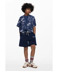 Desigual Boys Embroidered logo bermuda