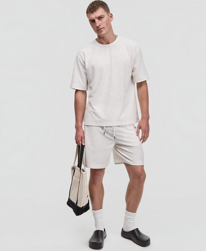 Mode of One Men's Jacquard Terry 7" Shorts, Macy's Exclusive
