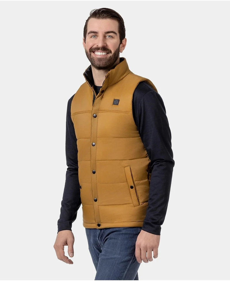 ororo Men's PuffLyte 3-Zone Heated Lightweight Vest