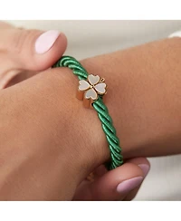 Alex and Ani Four Leaf Clover Cord Bracelet