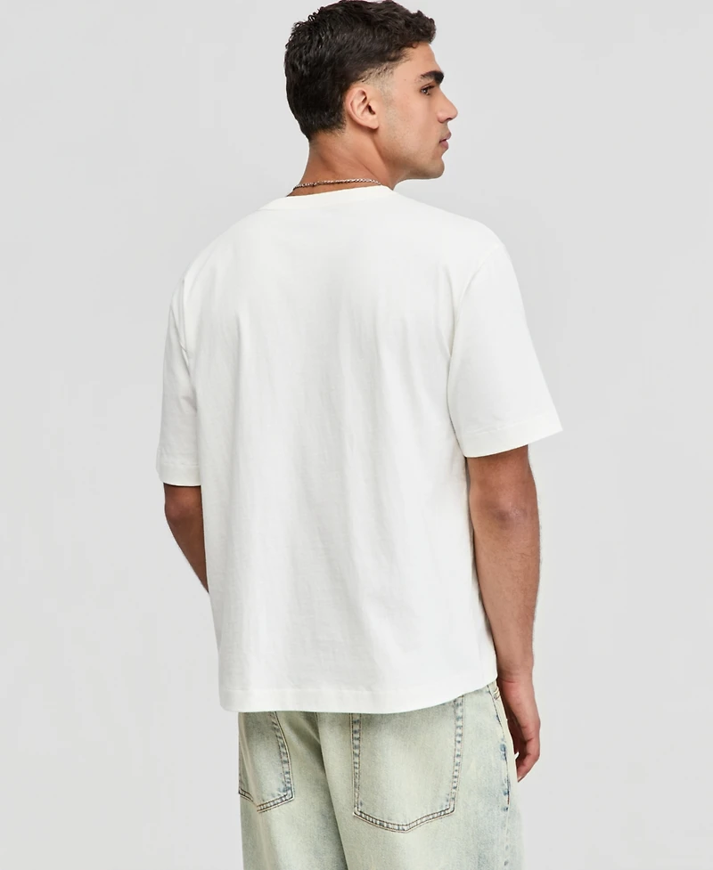 Mode of One Men's Relaxed-Fit Bagel Bites Graphic T-Shirt, Macy's Exclusive