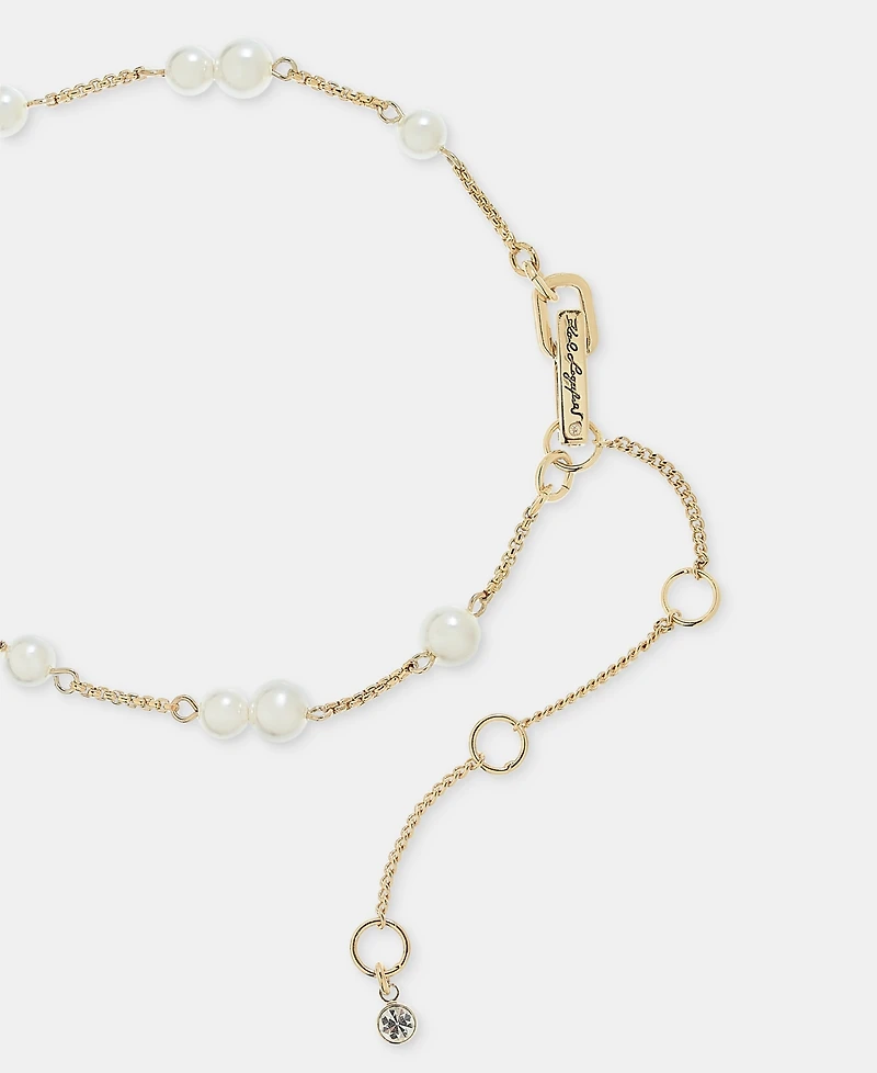 Karl Lagerfeld Paris Imitation Pearl Collar Necklace