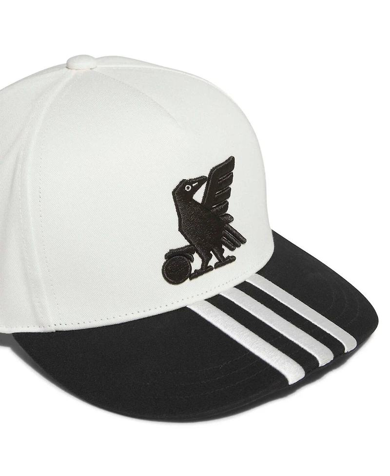 Adidas Men's and Women's White Japan National Team Pinched Crown Adjustable Hat