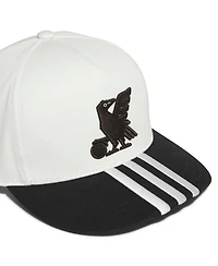 Adidas Men's and Women's White Japan National Team Pinched Crown Adjustable Hat