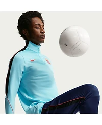 Nike Men's Blue Norway National Team 2026 Strike Dri-fit Quarter-Zip Drill Sweatshirt