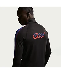 Nike Men's Black Usmnt 2026 Strike Dri-fit Quarter-Zip Long Sleeve Drill Sweatshirt