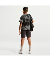 Nike Big Boys and Girls Gray France National Team Allover Print T-Shirt