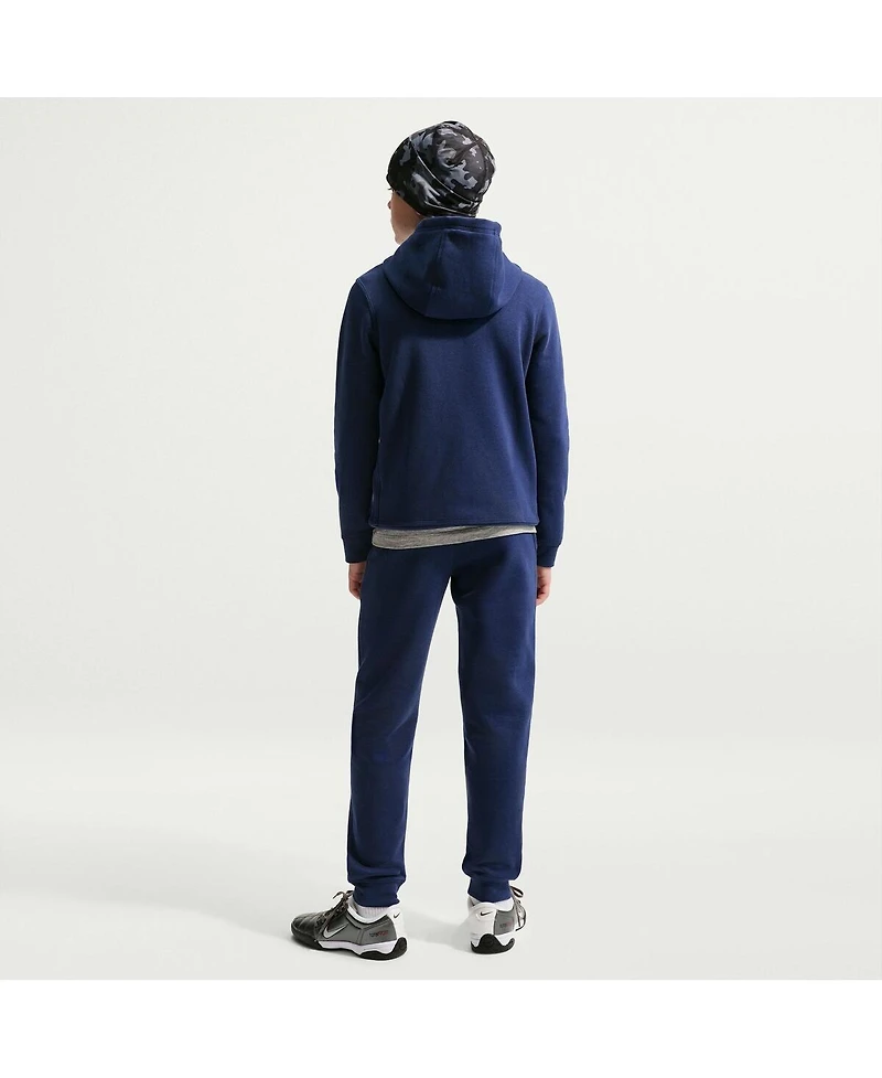 Nike Big Boys and Girls Navy England National Team Club Hoodie