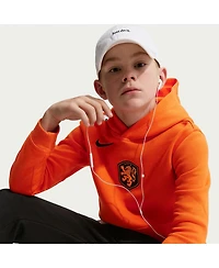 Nike Big Boys and Girls Orange Netherlands National Team Club Hoodie