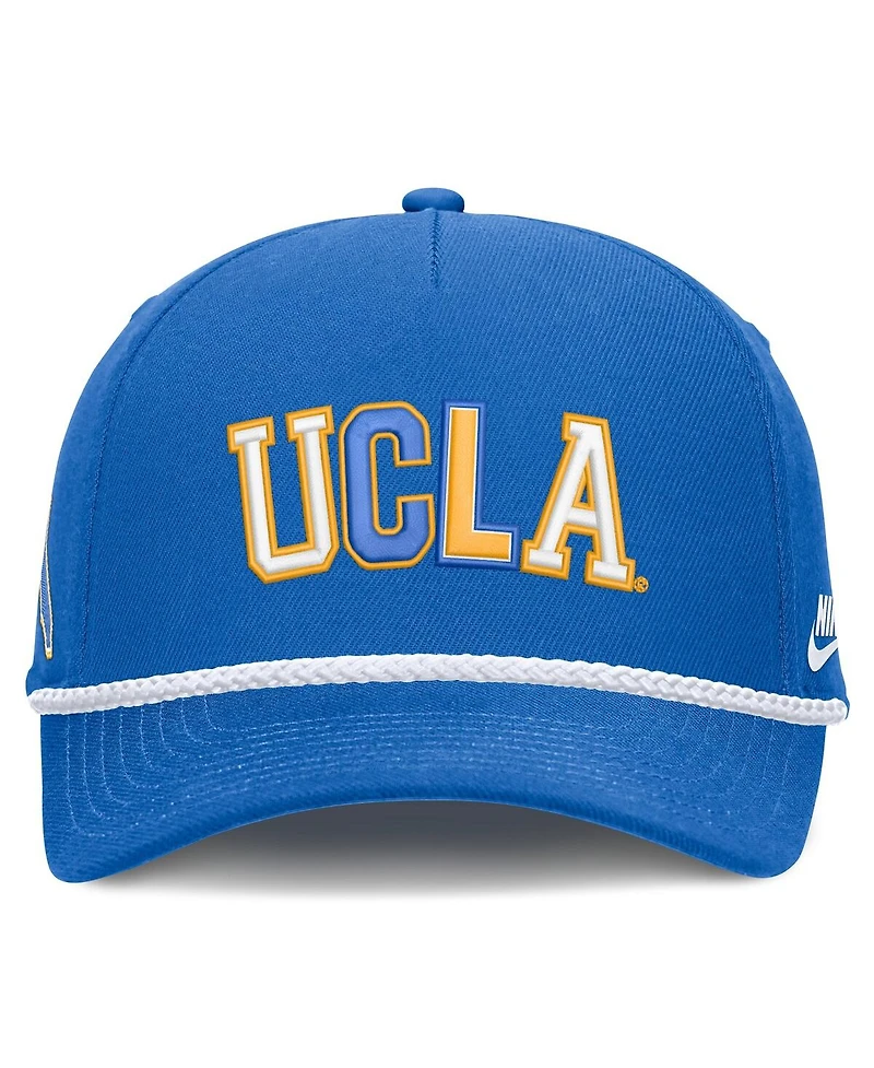 Nike Men's and Women's Blue Ucla Bruins 2026 Basketball Refresh 5-Panel Rope Rise Hat