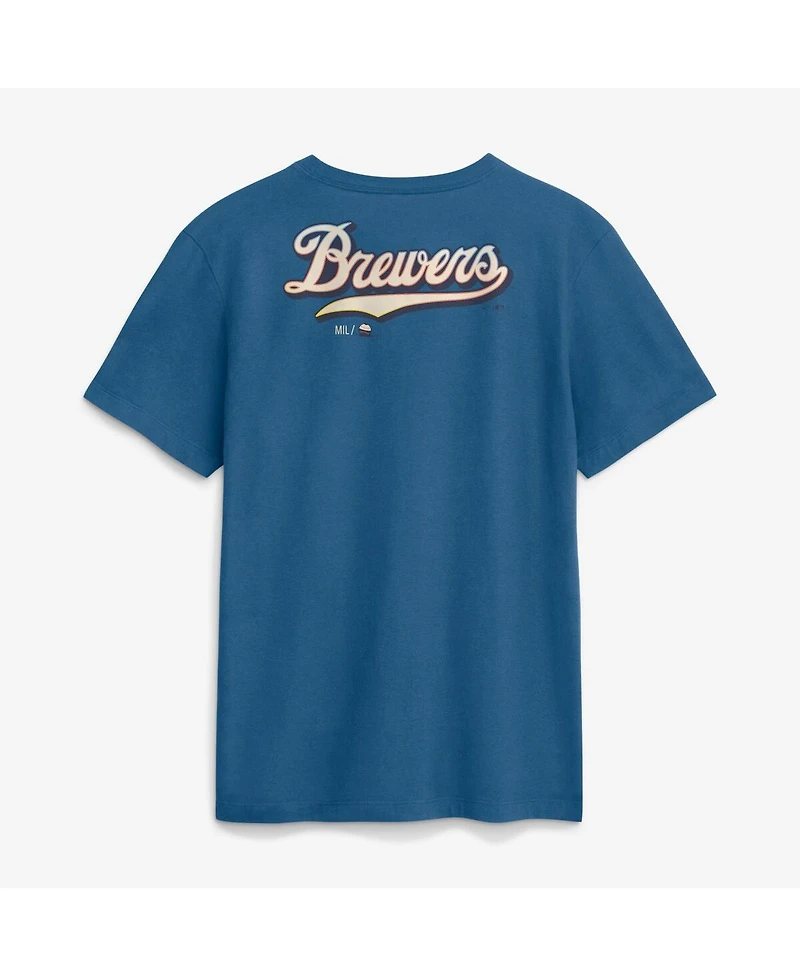 Nike Men's Blue Milwaukee Brewers 2026 City Connect 2-Hit T-Shirt