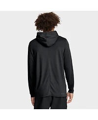 Nike Men's Black San Francisco Giants Authentic Collection Dri-fit Long Sleeve Hooded T-Shirt