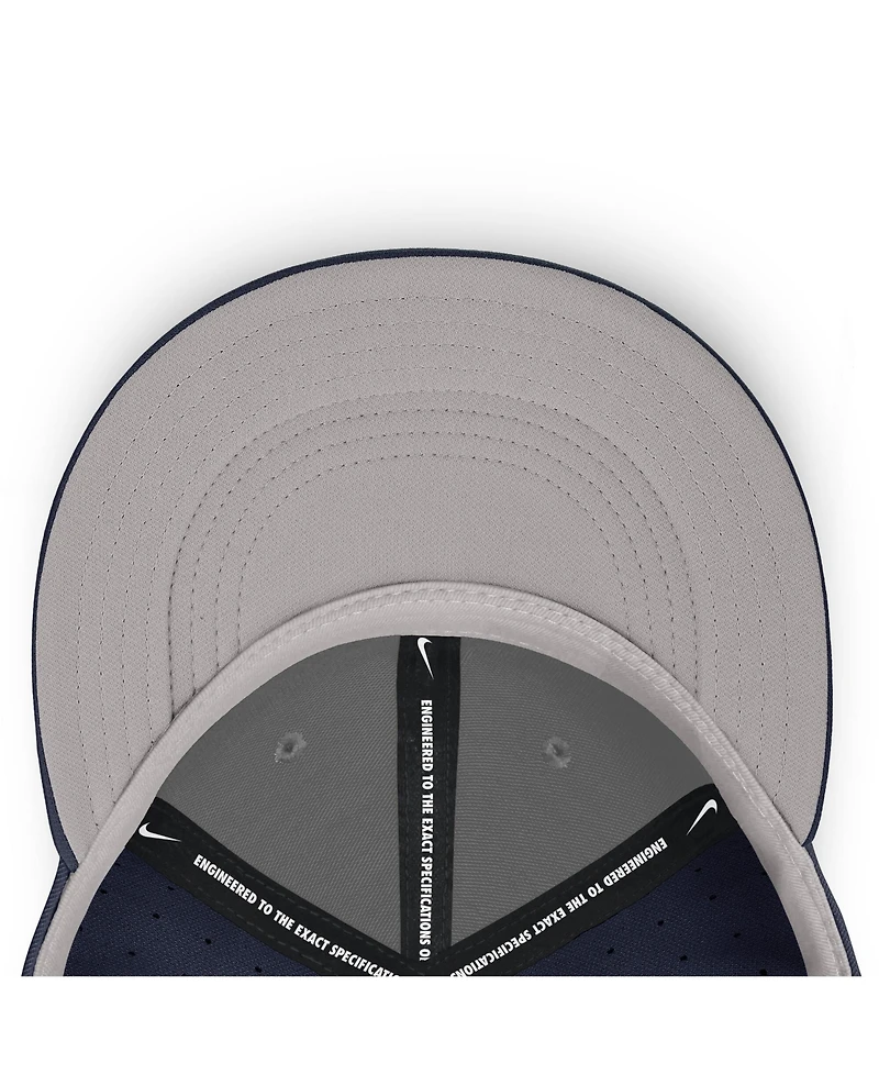 Nike Men's Navy Auburn Tigers Dugout True Dri-fit Fitted Hat