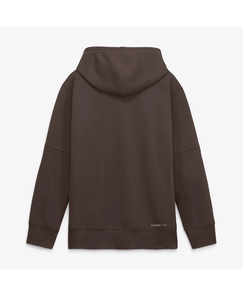 Nike Men's Brown San Diego Padres Authentic Collection Therma-fit Hoodie